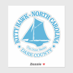 Kitty Hawk (sloop) Aufkleber