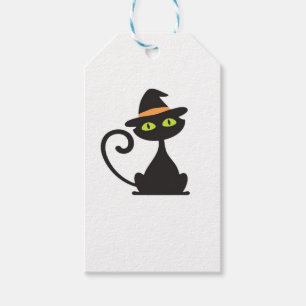 Kitty Hexe Classic T - Shirt Geschenkanhänger