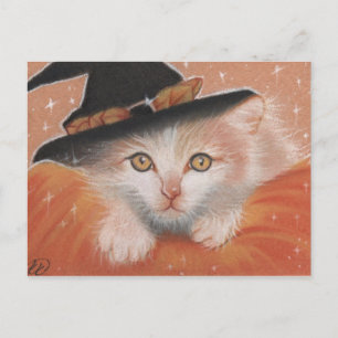 Kitty Hexe Postcard Postkarte