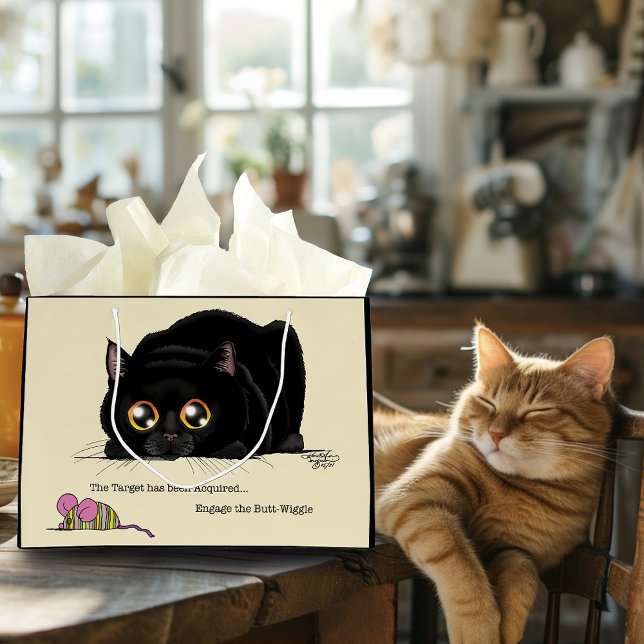 Kitty Hintern-Wiggle Große Geschenktüte (Von Creator hochgeladen)