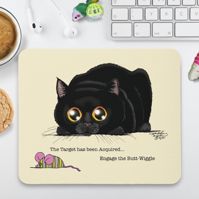 Kitty Hintern-Wiggle Mousepad (Von Creator hochgeladen)
