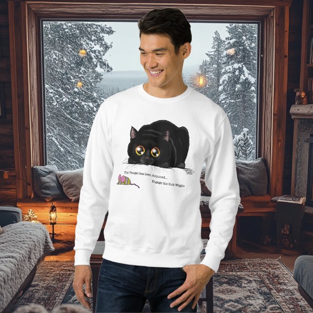 Kitty Hintern Wiggle Sweatshirt (Von Creator hochgeladen)