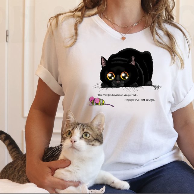 Kitty Hintern Wiggle T-Shirt (Von Creator hochgeladen)