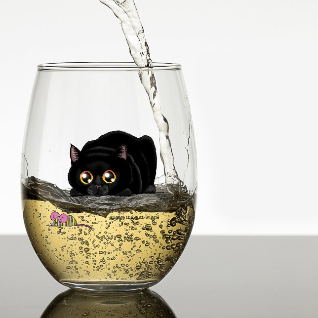 Kitty Hintern Wiggle Weinglas Ohne Stiel (Von Creator hochgeladen)