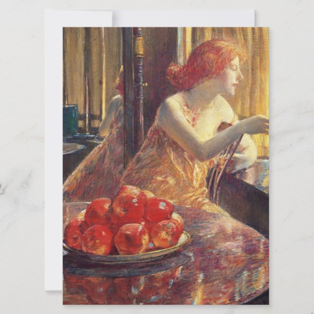 Kitty Hughes (schöne Amerikanerin mit rotem Haar) (Vorderseite)