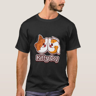 Kitty Hund für Menschen, die Katzen und Hunde Lieb T-Shirt