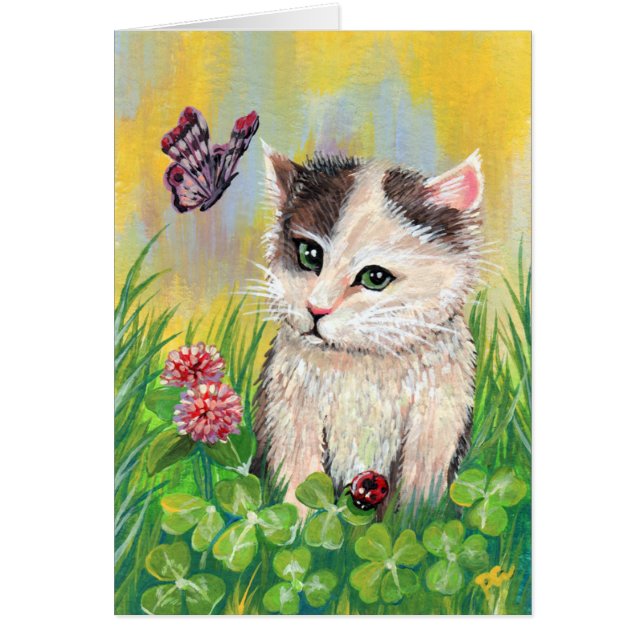 Kitty in Clover Patch (Vorne)