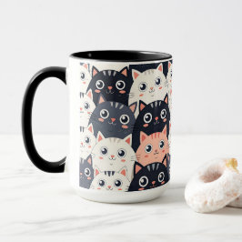 Kitty Kat Kaleidoscope Tasse