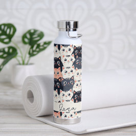 Kitty Kat Kaleidoscope Trinkflasche