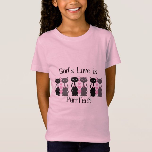 Kitty-Katzen-T - Shirt (Vorderseite)