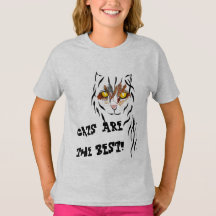 Kitty-Katzen-T-Shirt Katzen, die