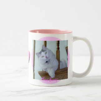 Kitty-Katzen-Tasse Zweifarbige Tasse