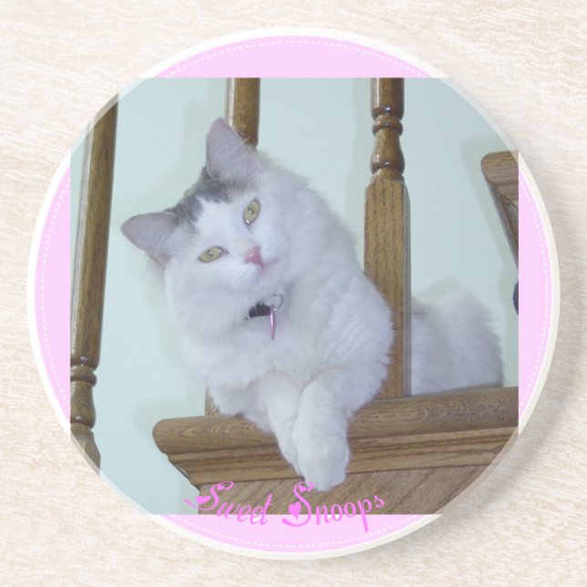 Kitty-Katzen-Untersetzer Getränkeuntersetzer (Vorne)