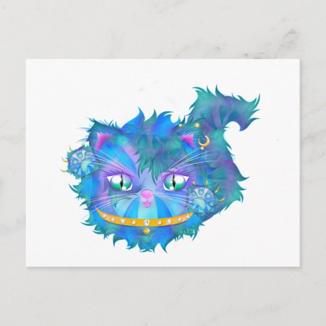 Kitty Khat Postkarte (Vorderseite)