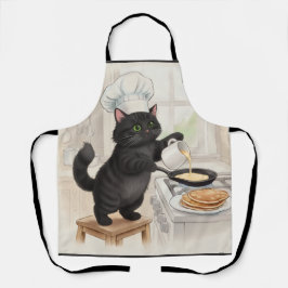 KItty Kichen Black Cat, Apron Schürze