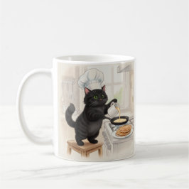 KItty Kichen Black Cat, Coffee Mug Kaffeetasse