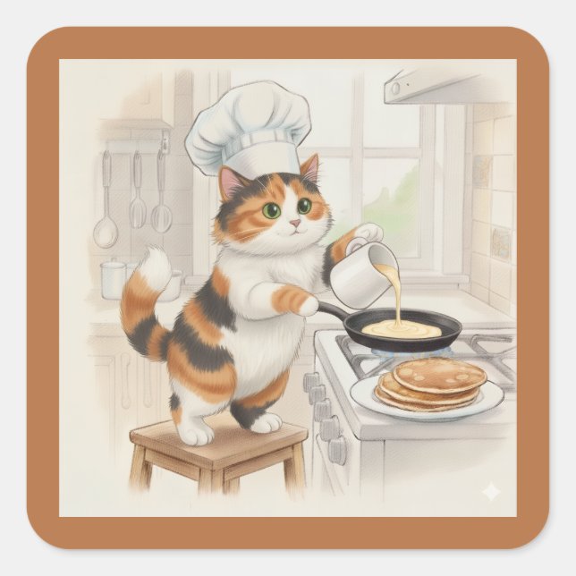 Kitty Kitchen, Calico, Stickers (Vorderseite)