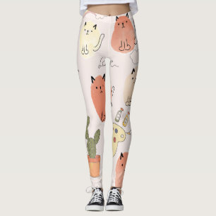Kitty Kitten Cats: Süße Tier Pattern Leggings