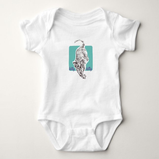 Kitty-Kitty-Cat-T - Shirt (Vorderseite)
