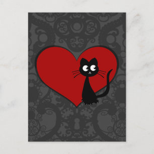 Kitty Kuro Liebe II Postkarte