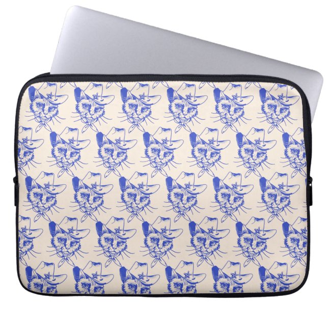 Kitty Laptop Sleeve (Vorderseite)
