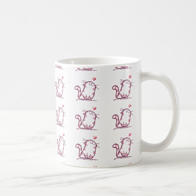 Kitty Liebe Kaffeetasse (Rechts)