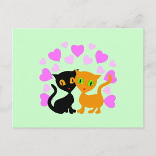Kitty Liebe Postkarte