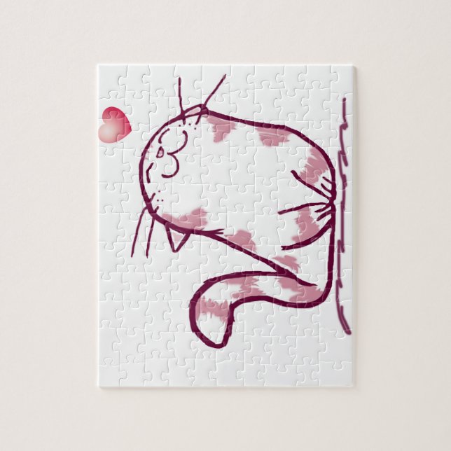 Kitty Liebe Puzzle (Vertikal)
