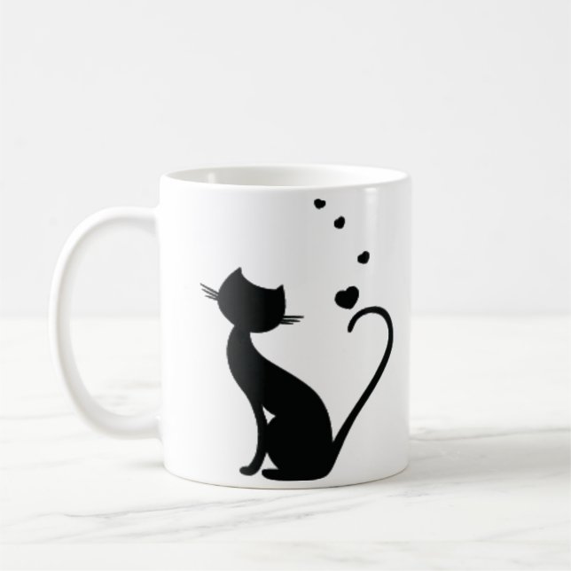 Kitty-Liebe-Tasse Kaffeetasse (Links)