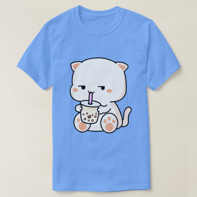 Kitty Lieben Boba T-Shirt (Design vorne)