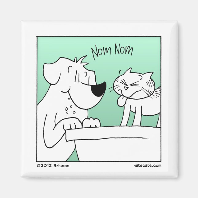 Kitty Litter Buffet Magnet (Vorne)