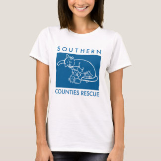 Kitty-Logo-Shirt (blaues Logo) T-Shirt