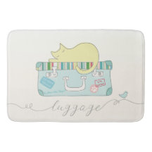Kitty Luggage Mat