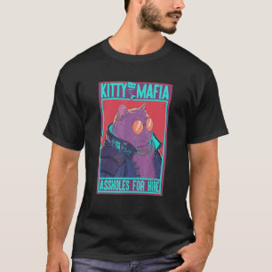Kitty Mafia Süße Kleidung Katze Japanischer Ästhet T-Shirt