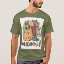 Kitty Meow T - Shirt