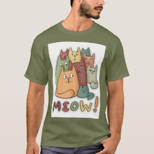 Kitty Meow T - Shirt