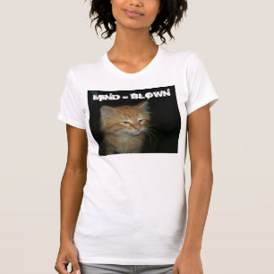 Kitty "MIND = BLOWN" Frauen Jersey T - Shirt