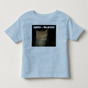 Kitty "MIND = BLOWN" Kleiner Ringer T - Shirt