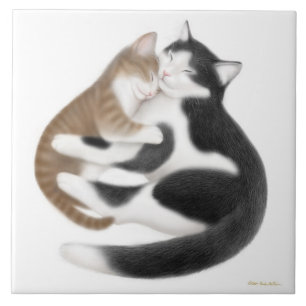 Kitty-Motherly Liebe-Fliese Fliese