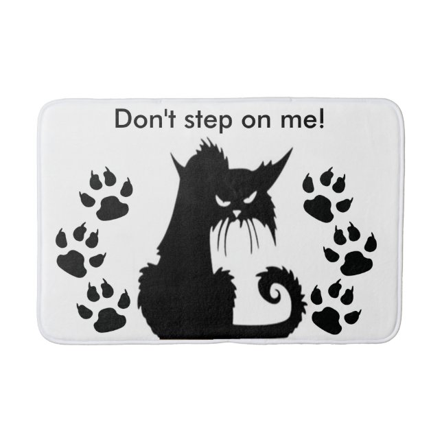 Kitty-Muster Badematte (Vorderseite)