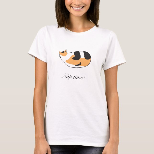 Kitty-Nickerchenzeit! T-Shirt (Vorderseite)