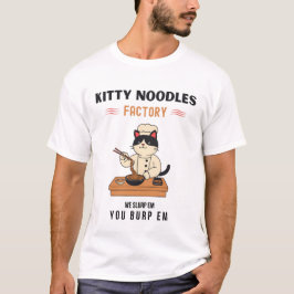 Kitty Noodles Factory T-Shirt