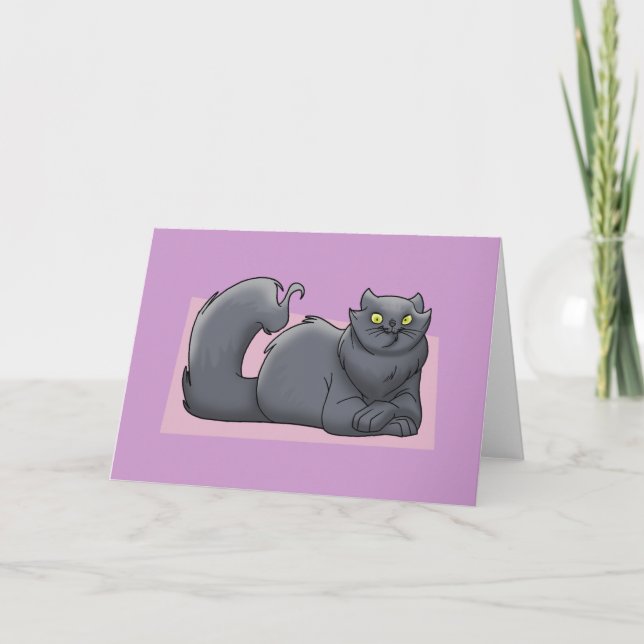 Kitty - Note Card Karte (Vorderseite)