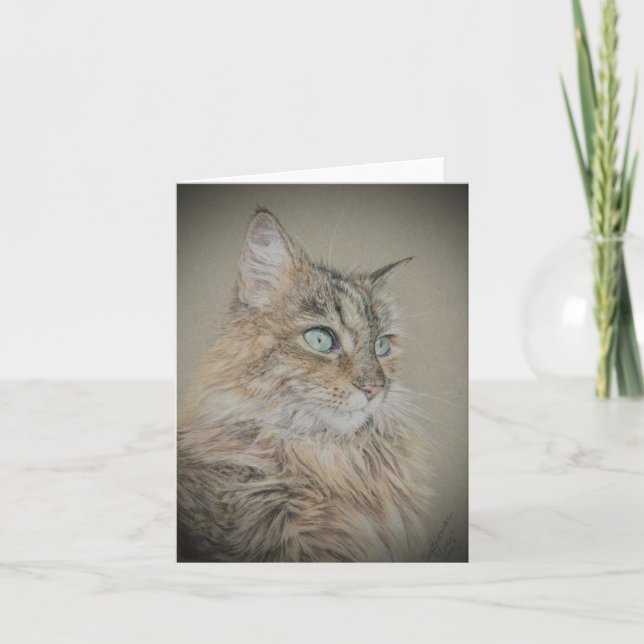 Kitty notecard karte (Vorderseite)