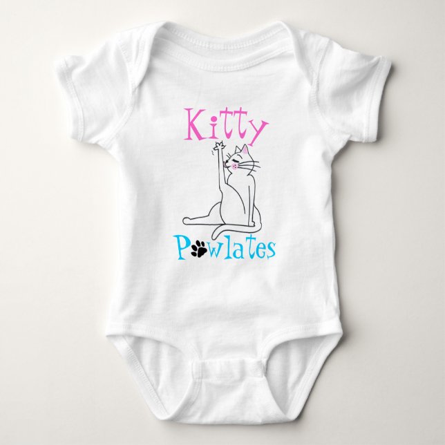 Kitty PAWlates T - Shirt (Vorderseite)