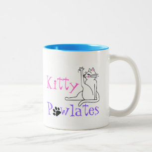 Kitty PAWlates Zweifarbige Tasse