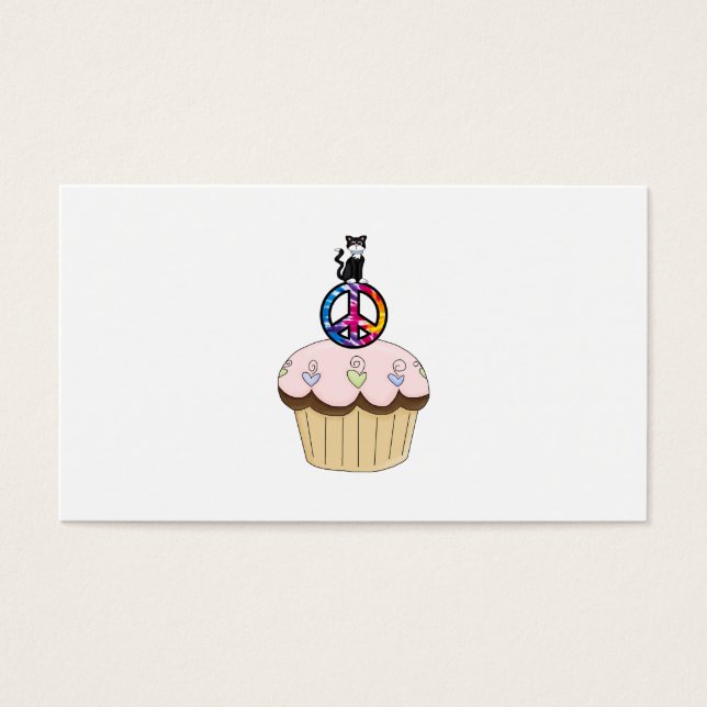 Kitty Peace Cupcake (Vorderseite)
