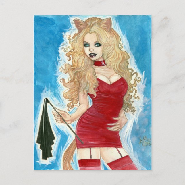 Kitty Postcard Postkarte (Vorderseite)