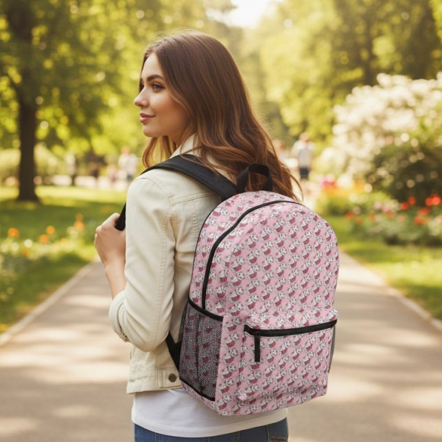 Kitty Printed Backpack Bedruckter Rucksack (Von Creator hochgeladen)