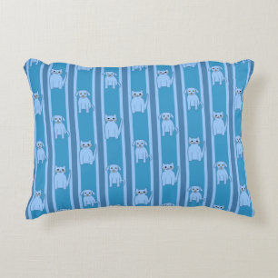 Kitty & Puppy gestreift Dekokissen